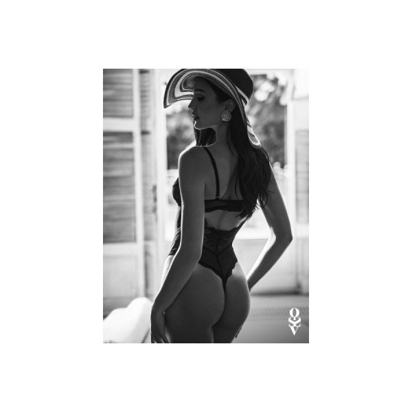 Perisia body ouvert - Noir